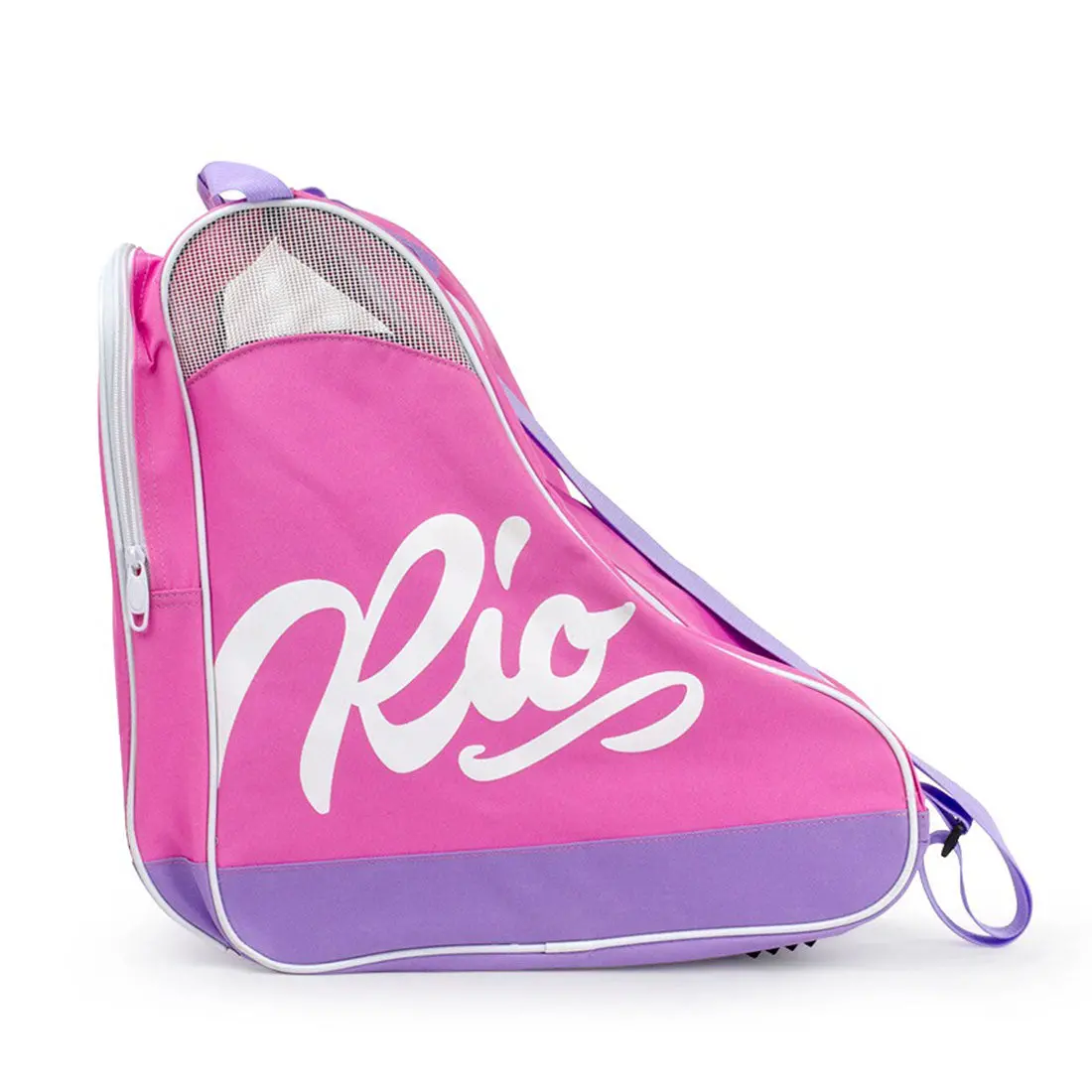 Rio Roller Script Skate Bag - Pink/Lilac 1