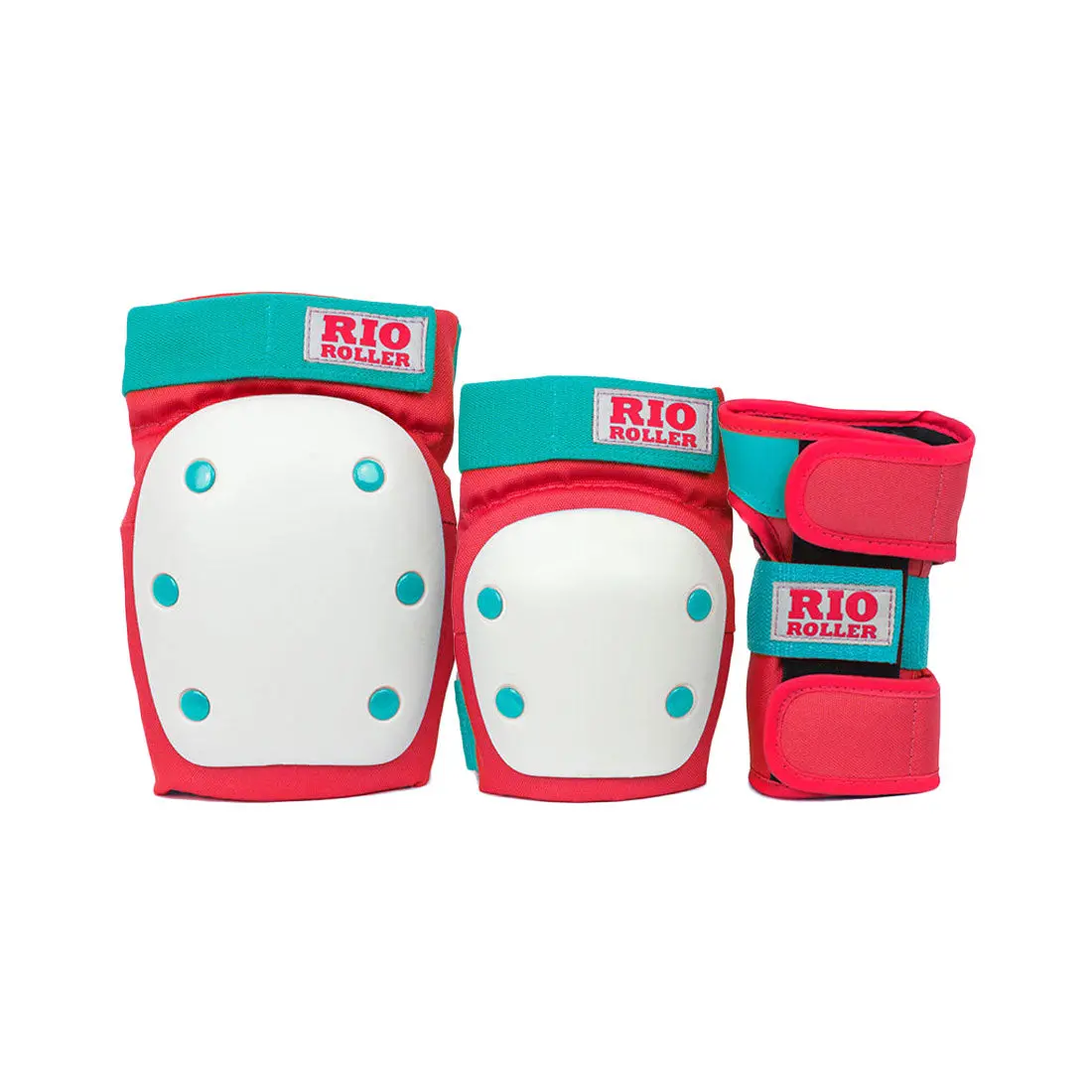 Rio Roller Triple Pad Set - Red/Mint 1
