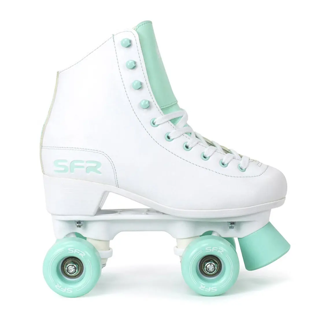 Sfr Figure Skate - White/Green 1