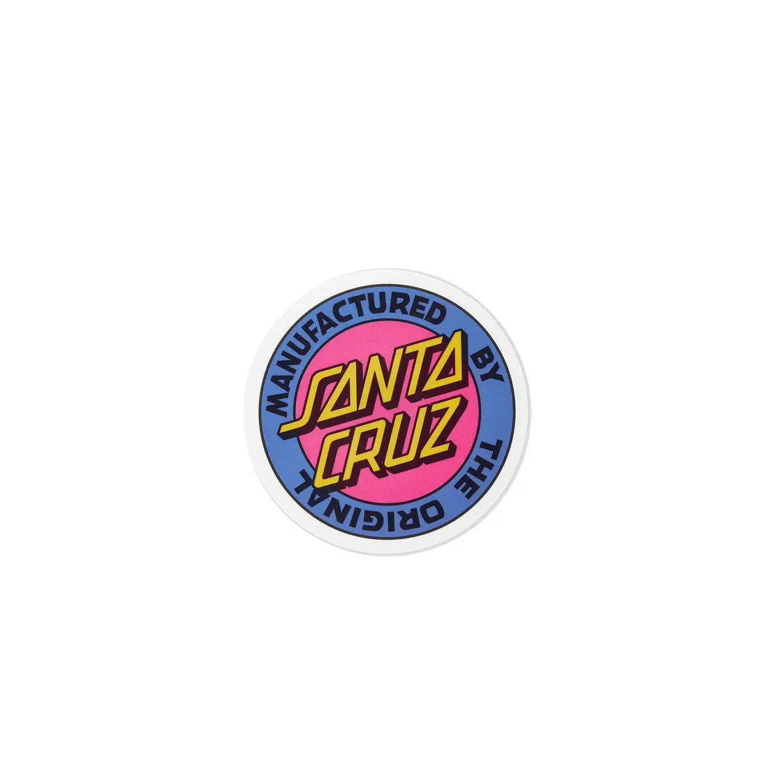 Santa Cruz Mfg Retro Dot Sticker - Pink 1