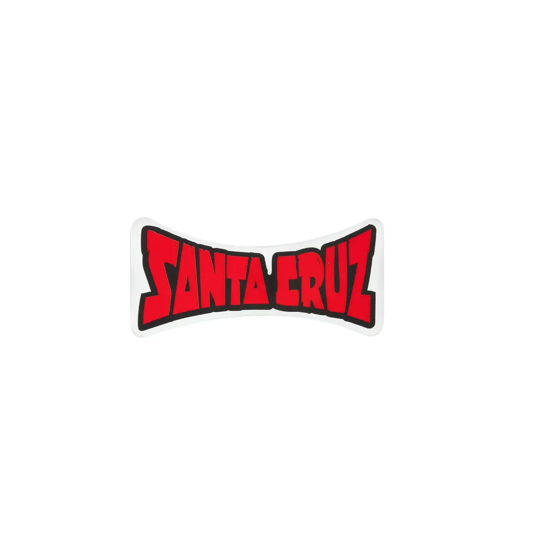 Santa Cruz Arch Text Sticker 1