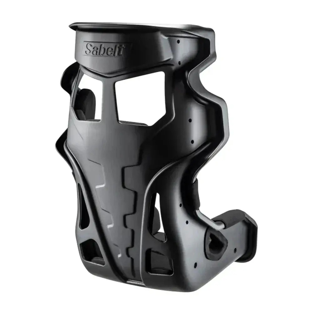 Sabelt Spine Fia 8855-2021 Shell Only + Spine Pad Kit - Black 2