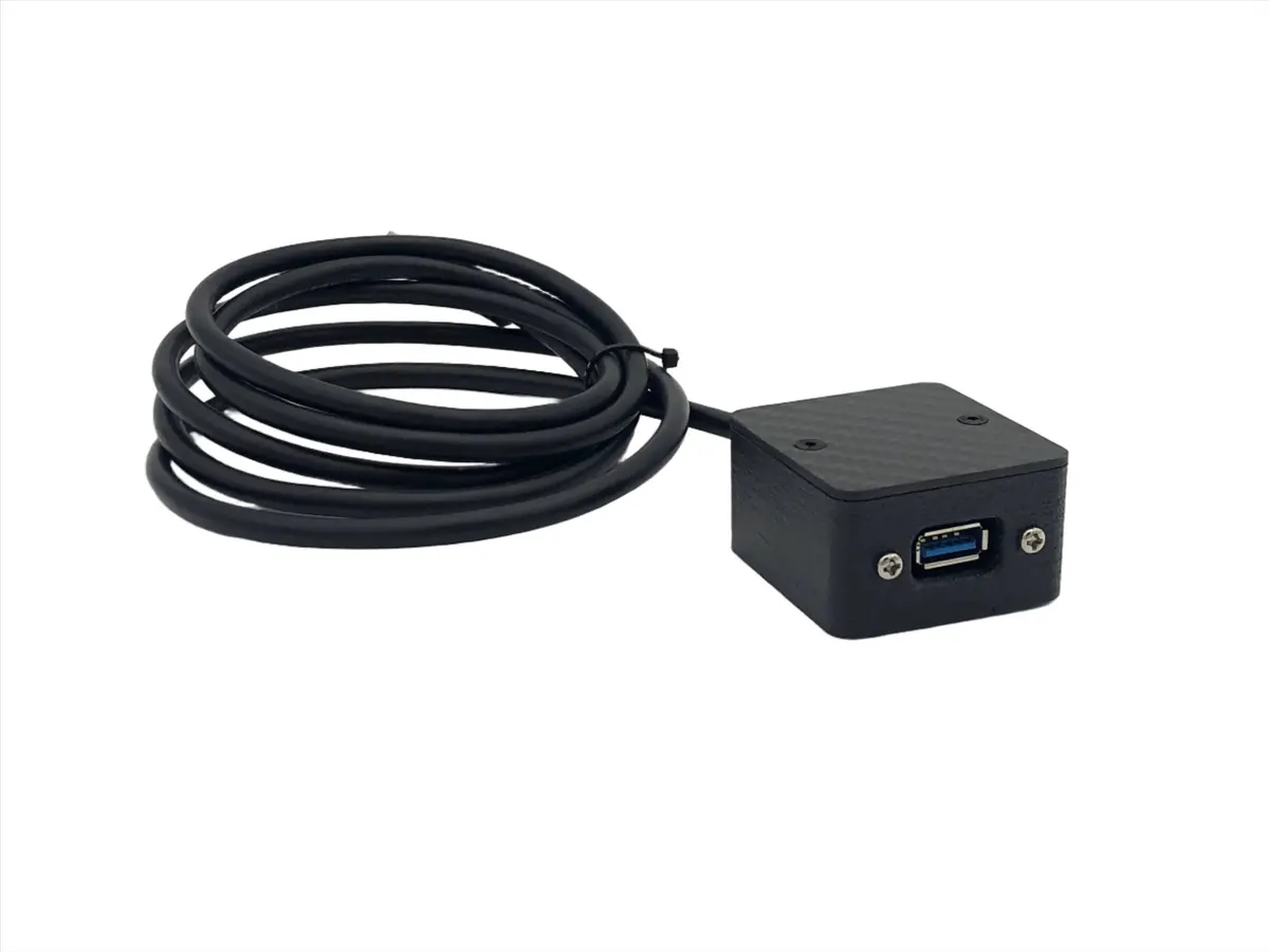 Sim Racing Coiled Cable Hub Type A Extension 1