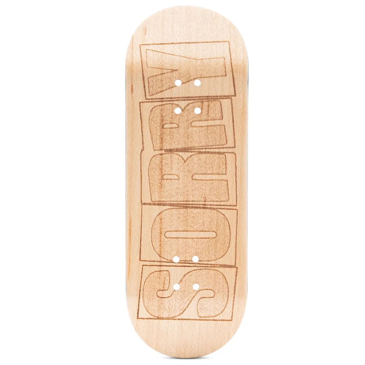 Sorry Fingerboard Deck - Wood Faker 1