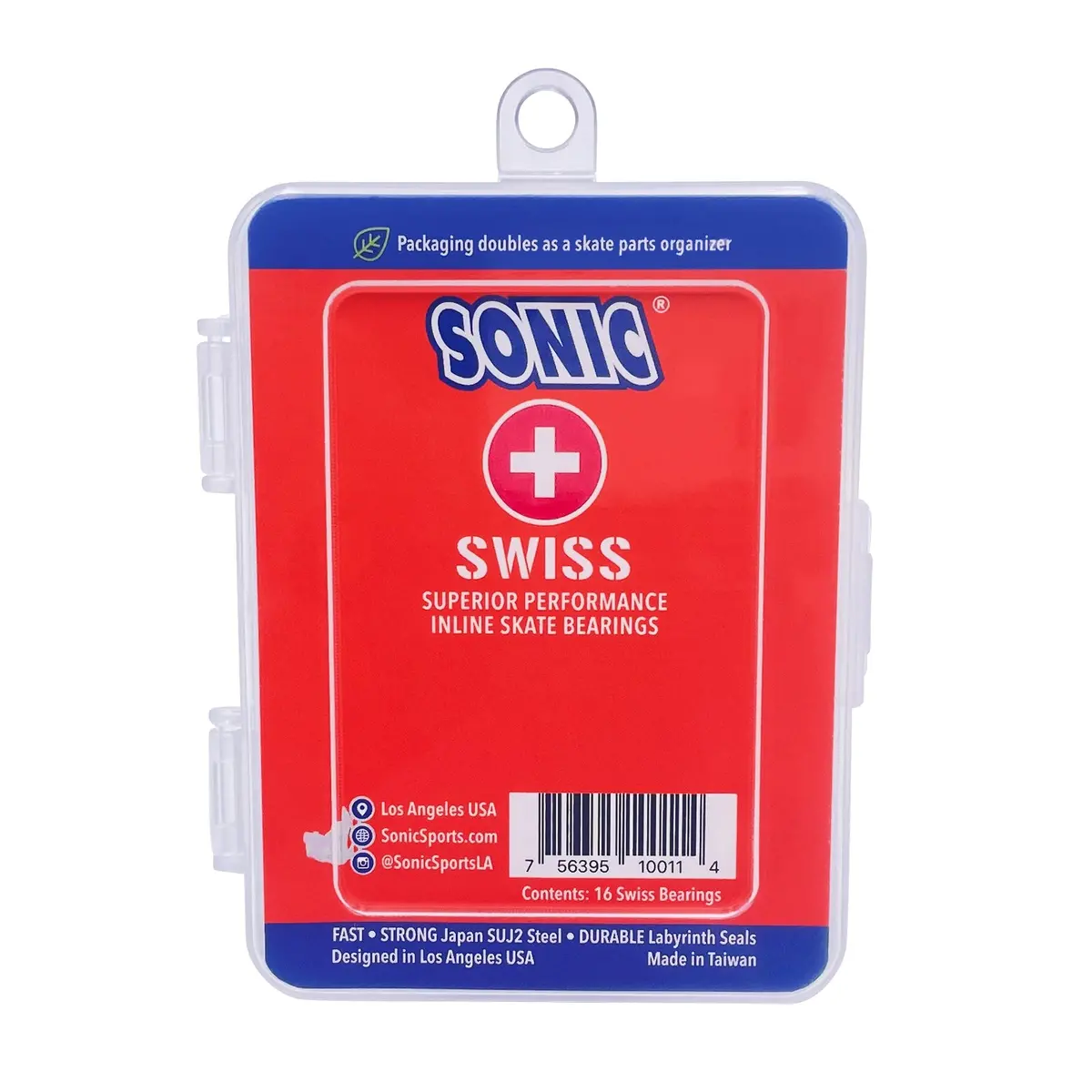 Sonic Swiss Bearings 8Mm 16Pk 1