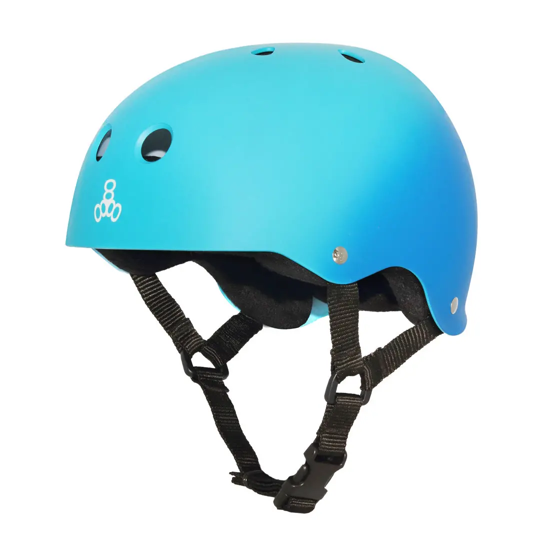 Triple 8 Skate Ss Helmet - Blue Fade Rubber 1