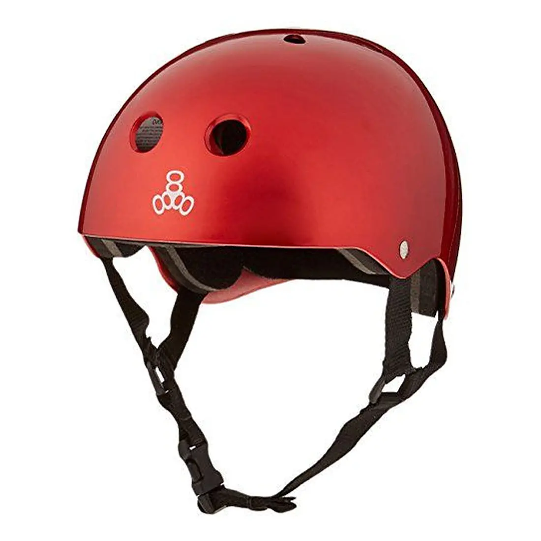Triple 8 Skate Ss Helmet - Red Metallic Gloss 1