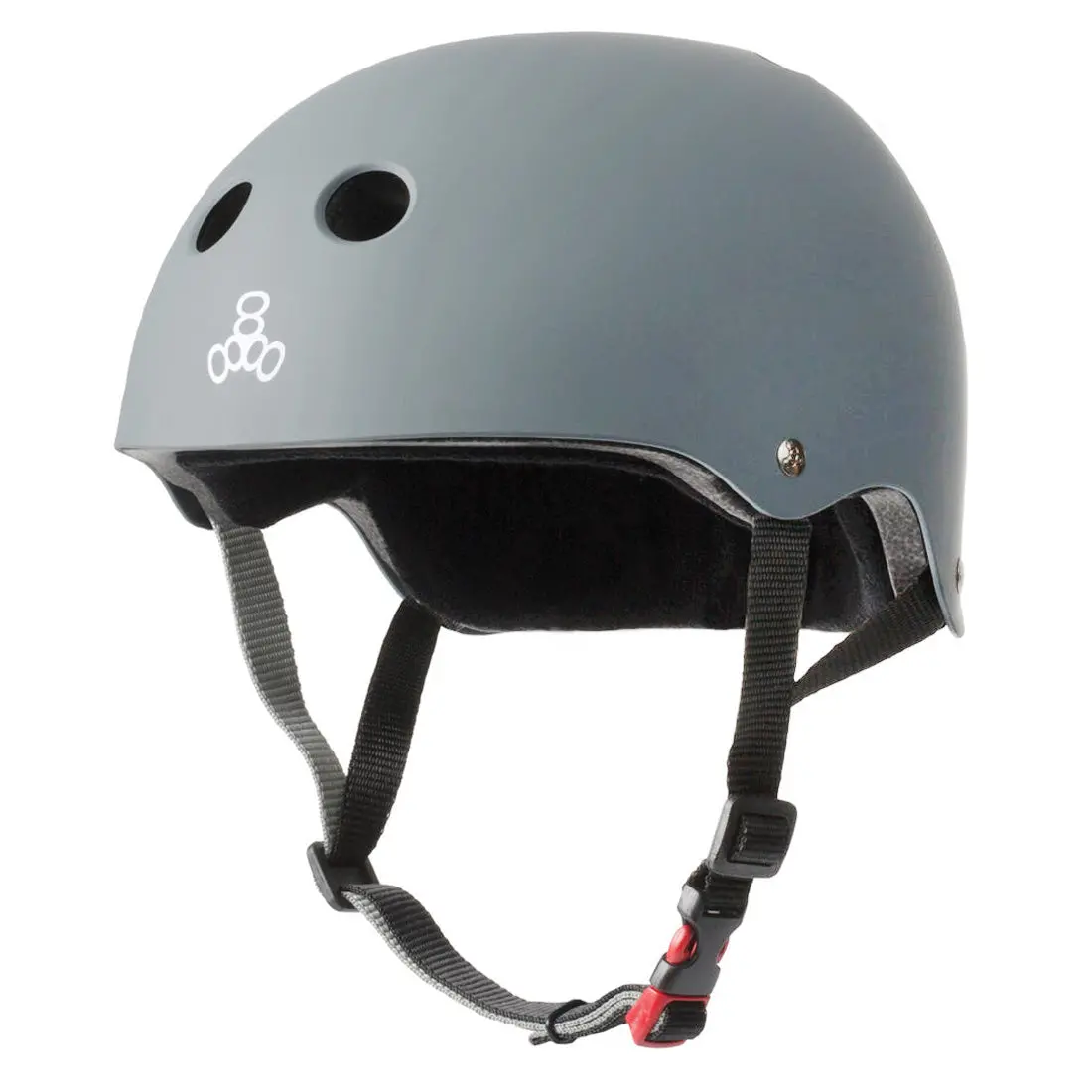 Triple 8 The Cert Ss Helmet - Carbon Rubber 1