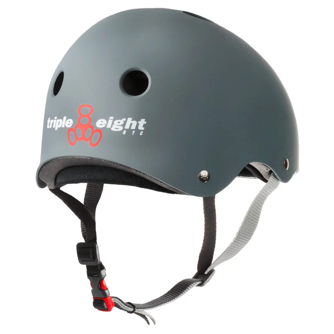 Triple 8 The Cert Ss Helmet - Carbon Rubber 2