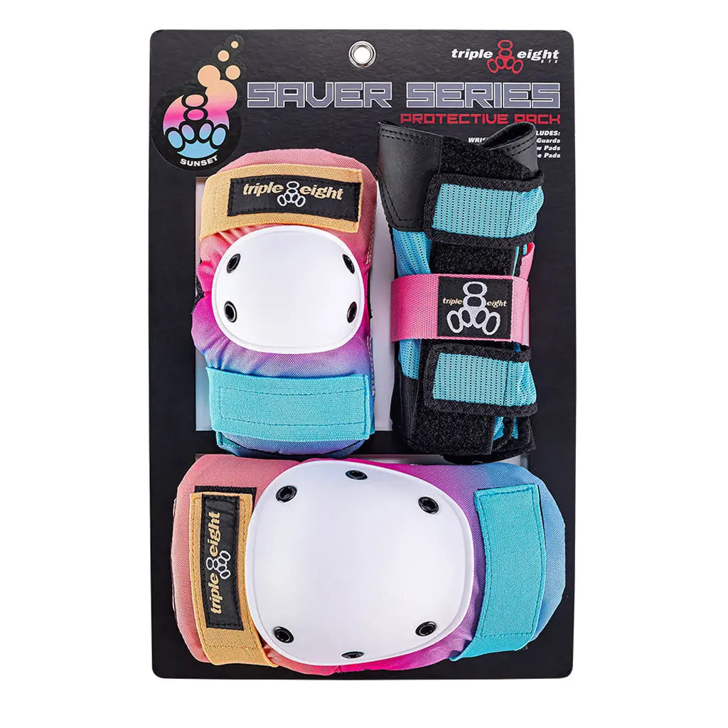 Triple 8 Saver Series Tri-Pack - Sunset - Junior 1