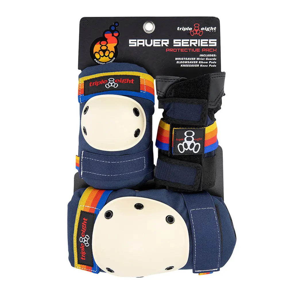 Triple 8 Saver Series Tri-Pack - Pacific Beach - Junior 1
