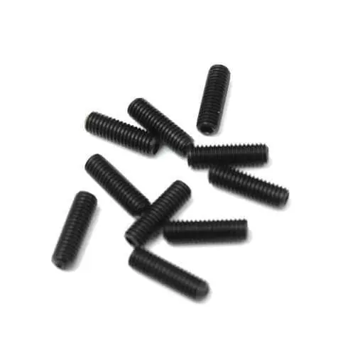 Tekno Rc - M3x10mm Set Screws (Black, 10Pcs) 1