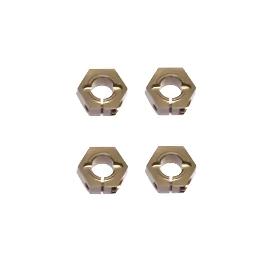 Tekno Rc - 12Mm Aluminum Hex Adapters For Tekno Sct410, Slash/Stampede M6 Driveshafts And Ae Sc10 4×4 1