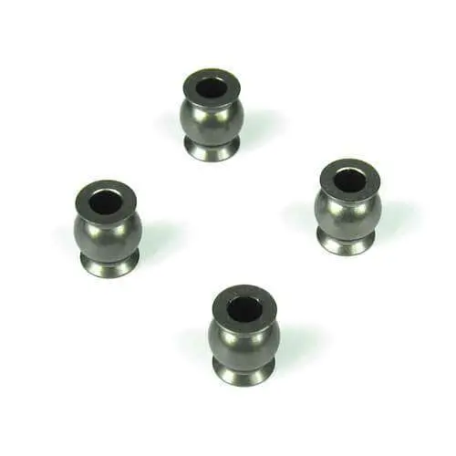 Tekno Rc - Pivot Balls (6.8Mm, Flanged, Outside Camber, Aluminum, 4Pcs) 1
