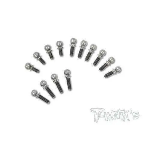 Tworks Titanium  Ball Stud Sets Xray T4 1
