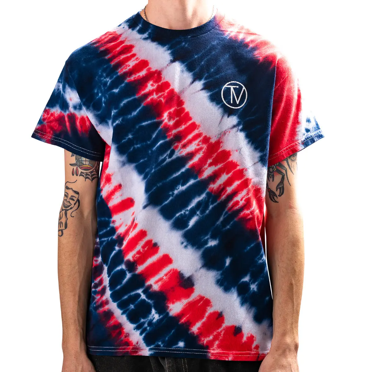 Tv Patriotic Tie Dye T-Shirt 1