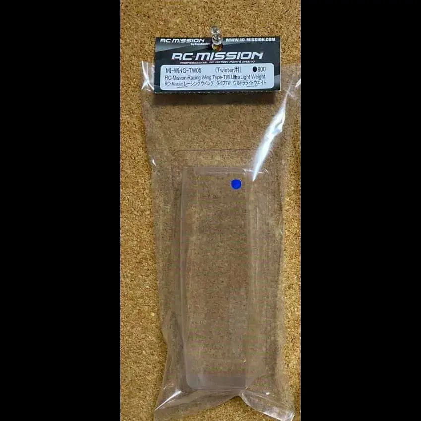 Rc Mission Racing Wing Type-Tw Light Weight .5Mm Twister 1