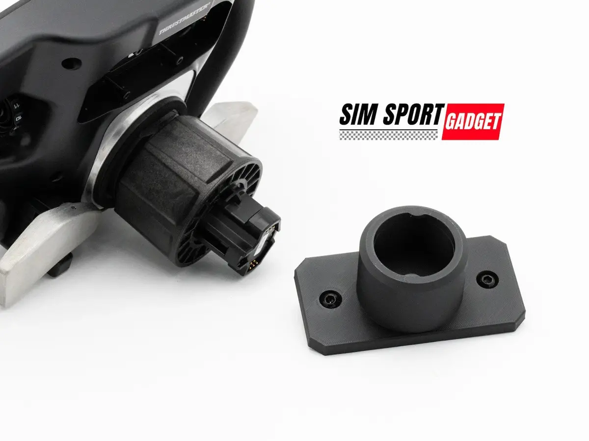 Thrustmaster Direct Drive Wheel T1818 Mount For Profile Sim Racing Rig | Drop-In Style 1