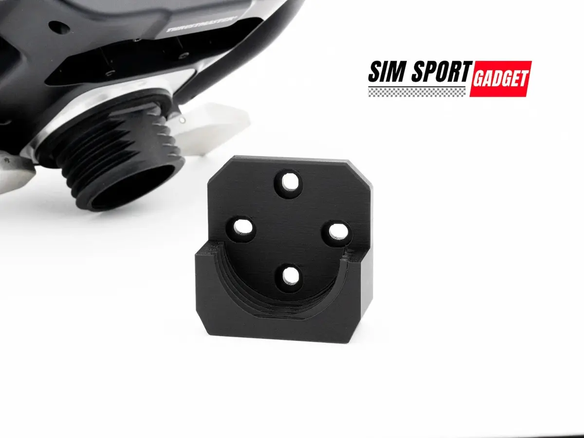 Thrustmaster Wheel Mount With Original Quick Release For Profile Sim Racing Rig | Drop-In Style 1