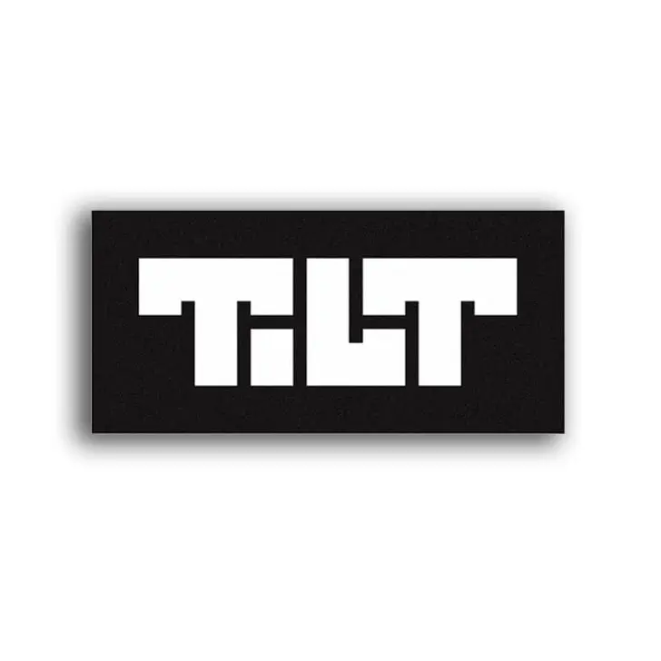 Tilt Block Logo Shop Sticker 1