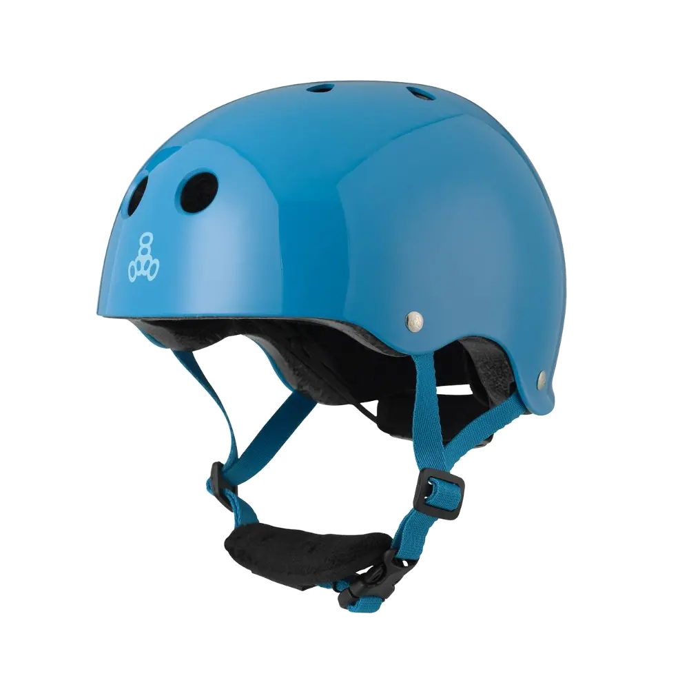 Triple 8 Lil 8 Dual Certified Helmet - Blue Gloss 1