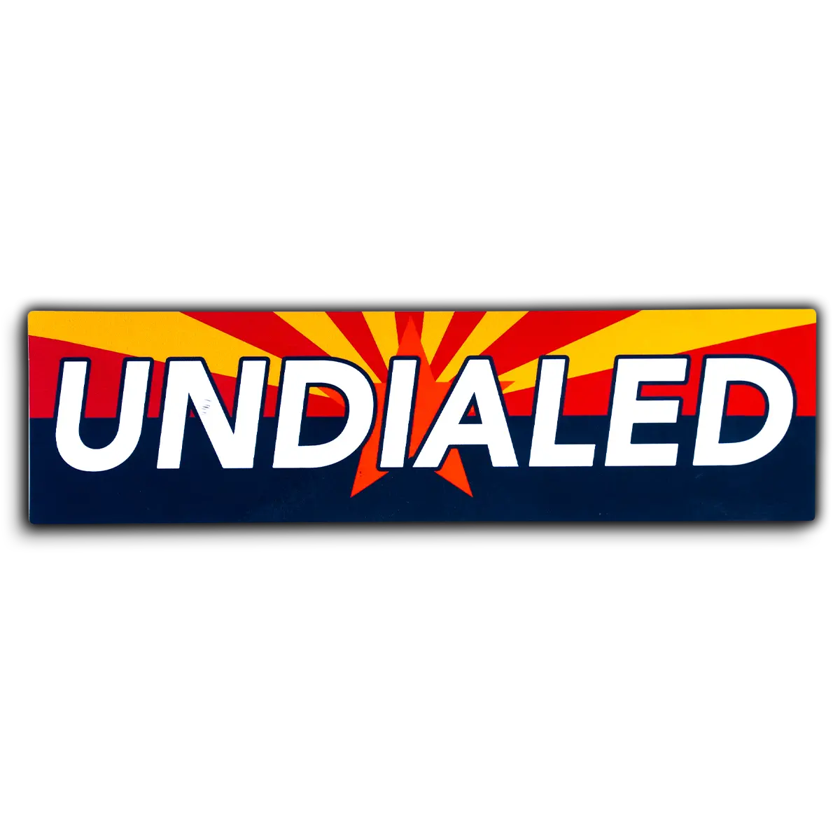 Undialed Boxed Sticker - Arizona Flag 1
