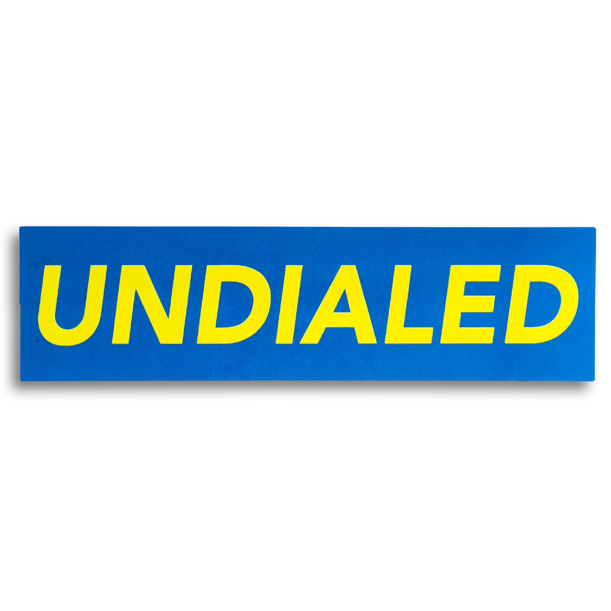 Undialed Boxed Sticker 1