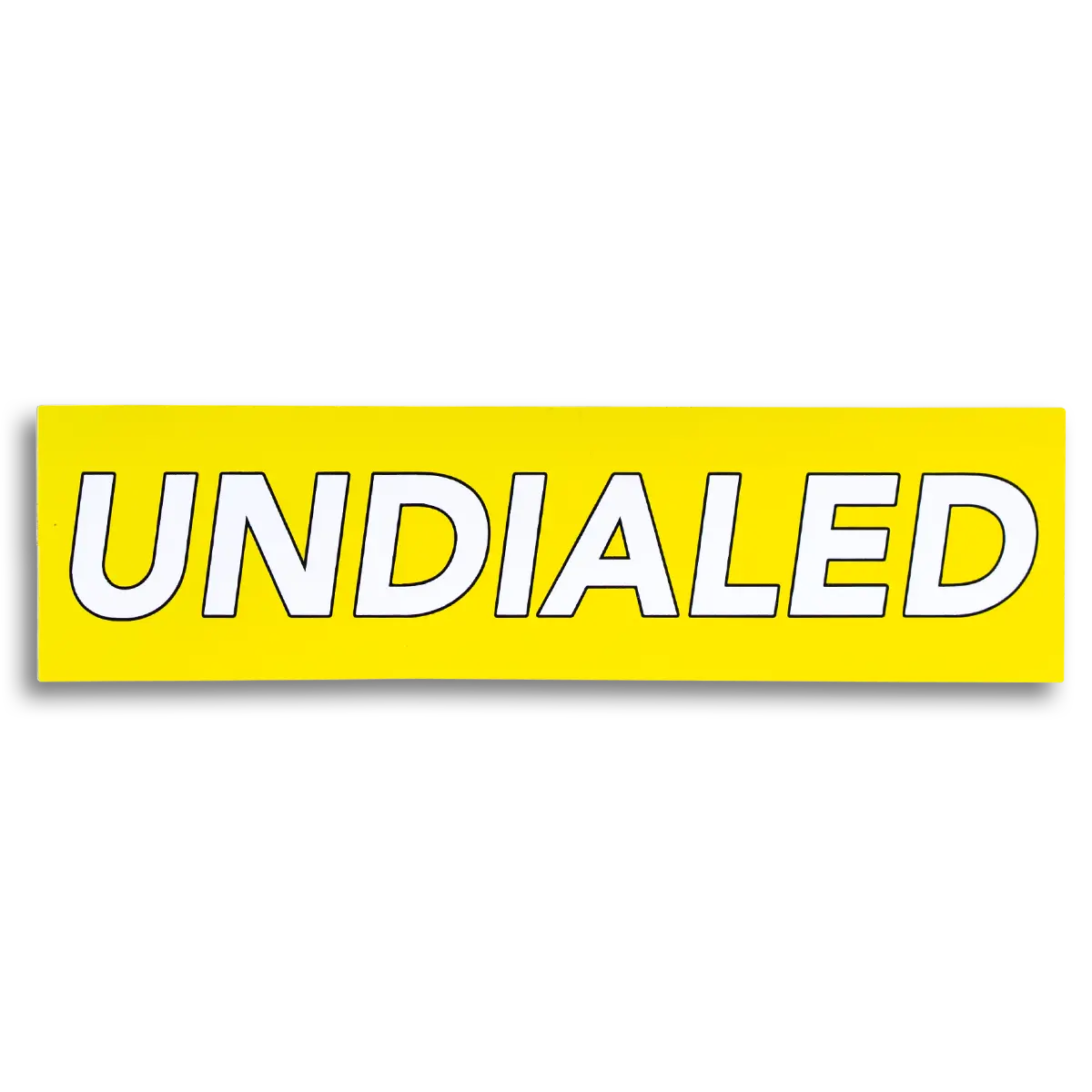 Undialed Boxed Sticker 1
