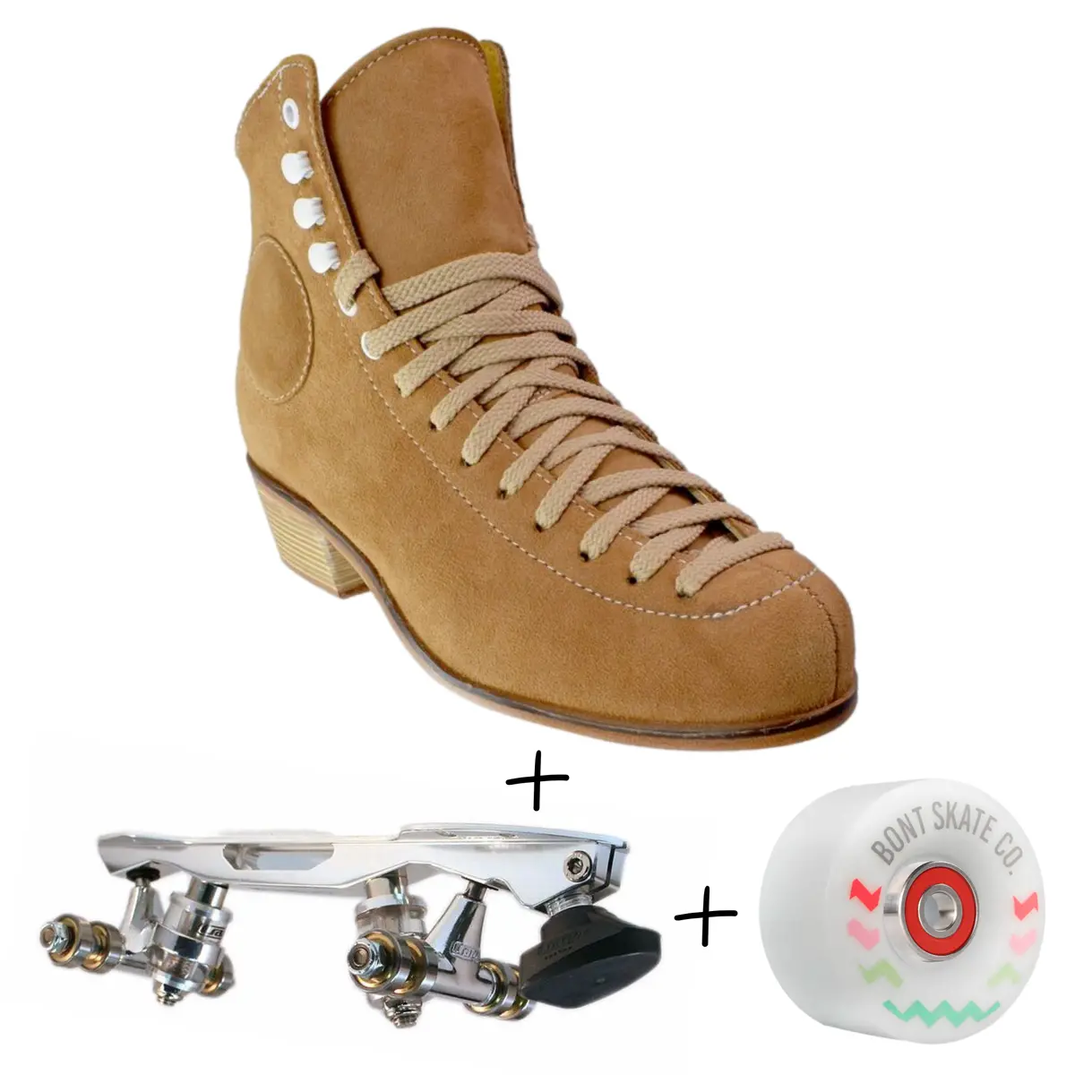 Wifa Street Suede Outdoor Roller Skates Acorn 1