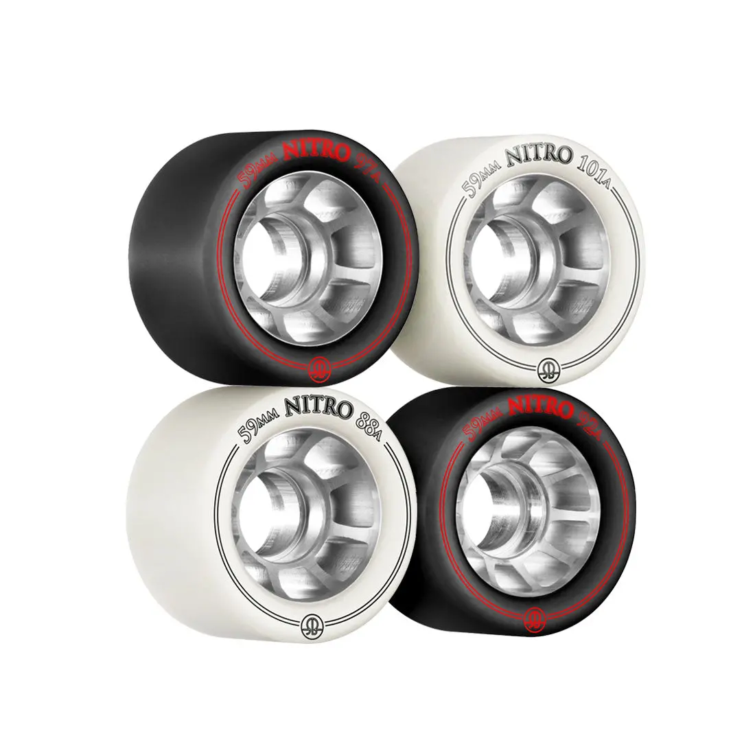 Rollerbones Nitro 59Mm Wheels 8Pk 1