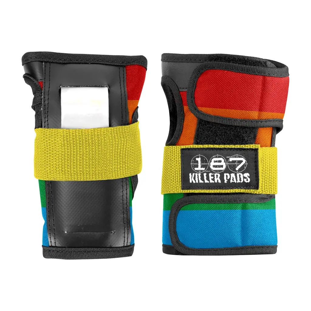 187 Wrist Guards - Rainbow 1