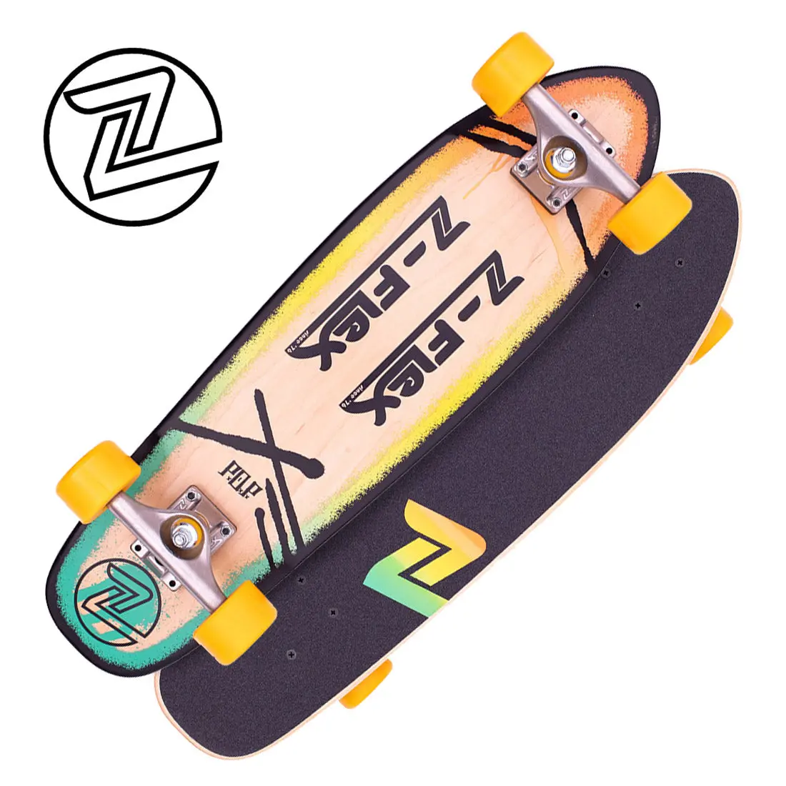 Z-Flex Pop 27 Cruiser Complete - Rasta 1