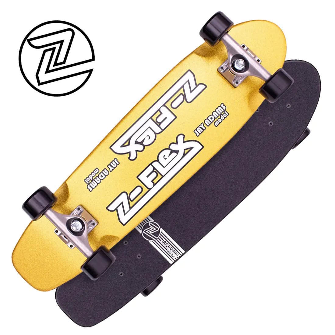 Z-Flex Metal Flake 29 Jay Adams Cruiser - Gold 1