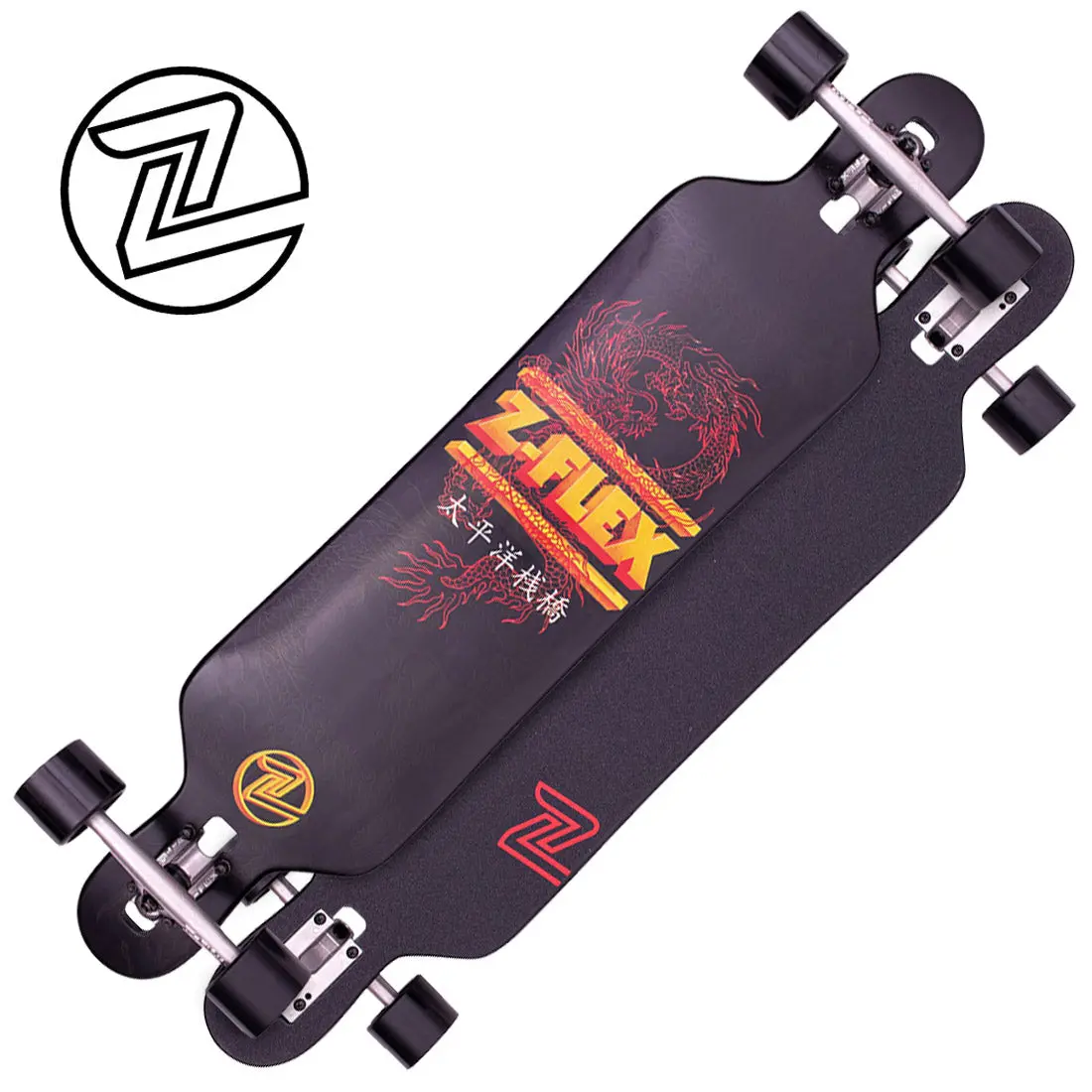 Z-Flex Dragon 41.5 Drop Thru Complete - Black 1