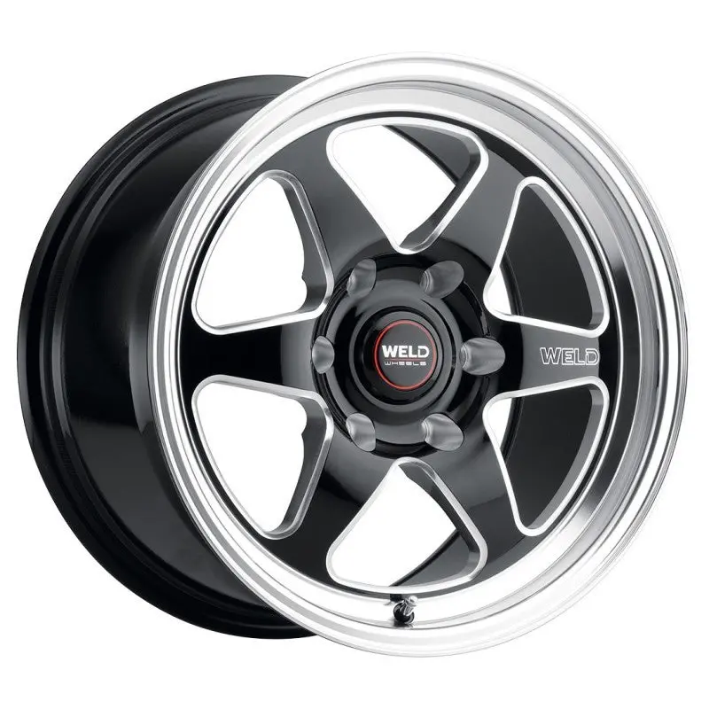 Weld S156 17X10 Ventura 6 Drag 6X135 Et42 Bs7.25 Gloss Blk Mil Dia 87.1 1