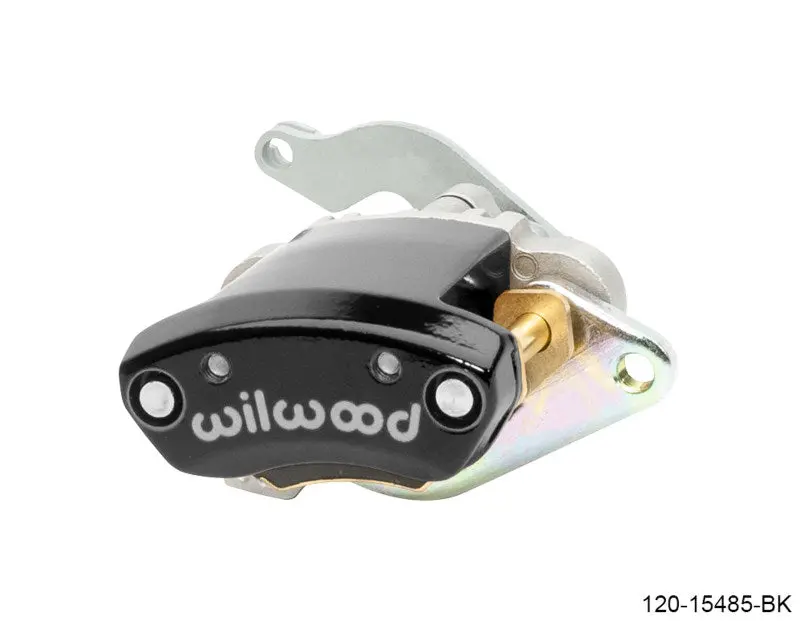 Wilwood Caliper - Mc4 Mechanical Left Hand - Black 1.19In Piston 1.10In Rotor - Black 1