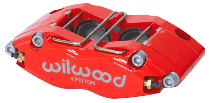 Wilwood Caliper- Dpr-Ds - Red 1.25In Piston .38/.500In Rotor - Dust Seal 1