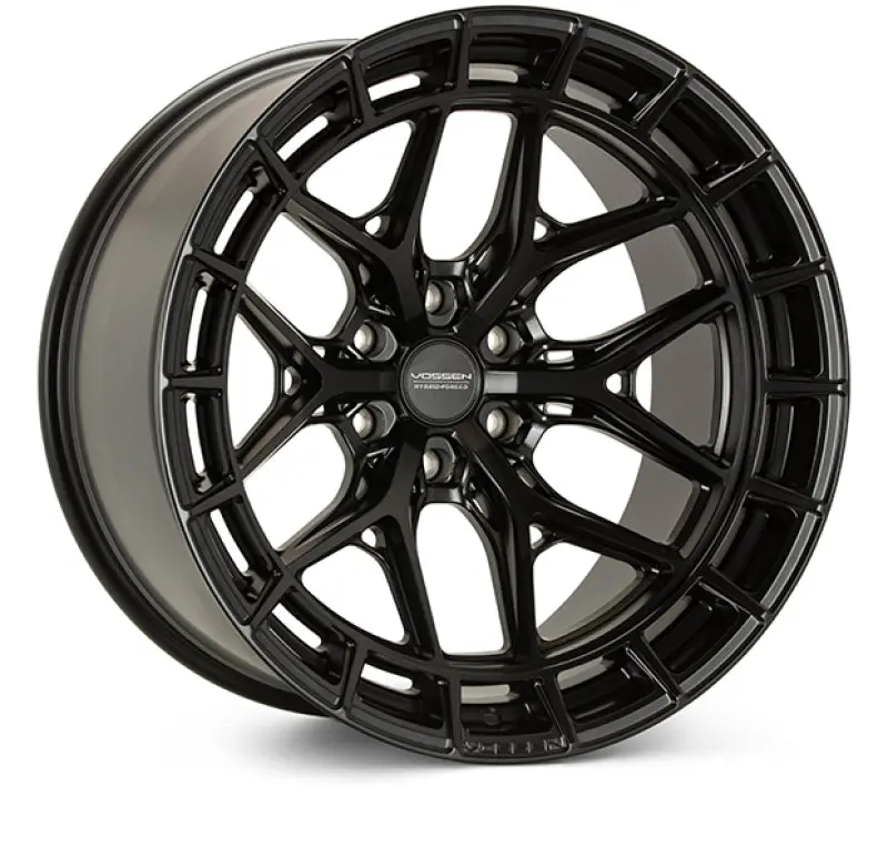 Vossen Hfx-1 20X10 / 6X139.7 Bp / Et-18 / 106.1 Cb / Super Deep - Satin Black Wheel 1