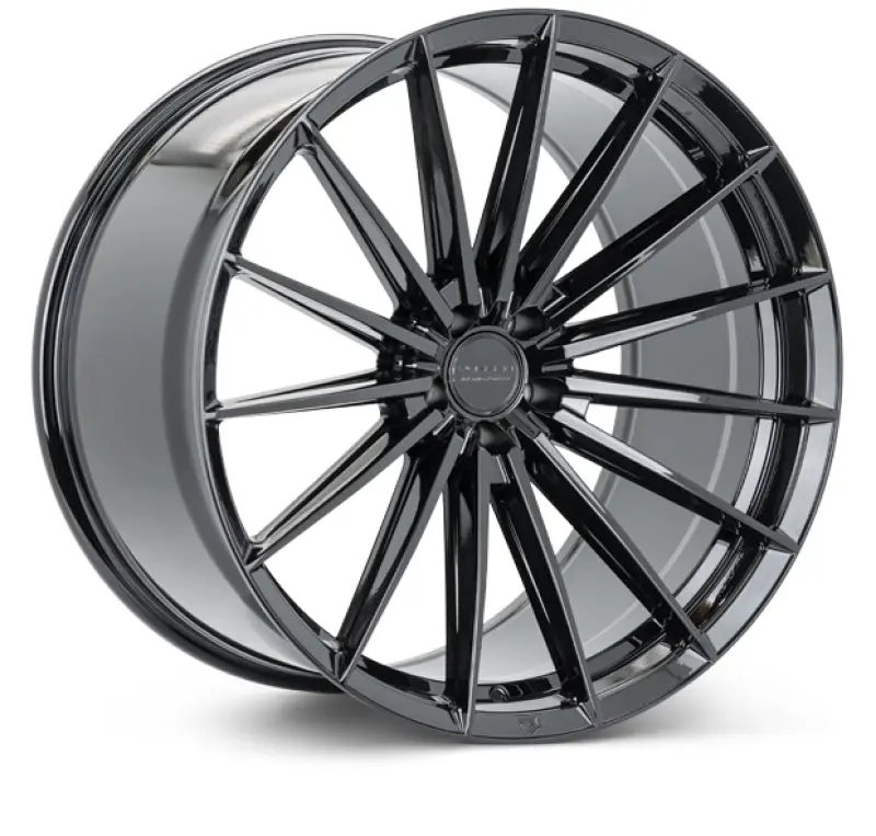 Vossen Hfx-4 20X9 - 5X120 - Et35 - Flat - 72.56 - Gloss Black Wheel 1