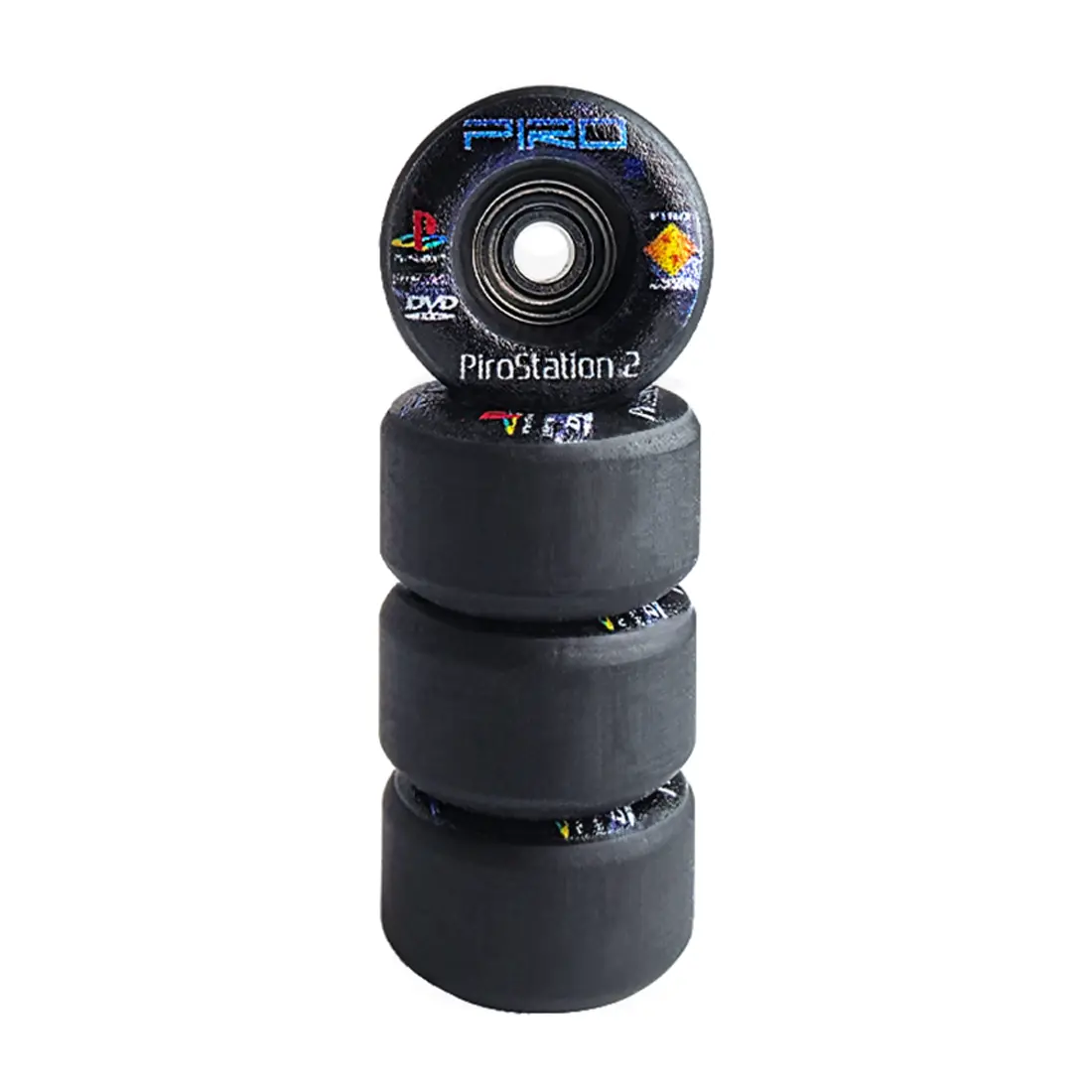 Piro Performance Graphic Fingerboard Wheels - Piro Station 2