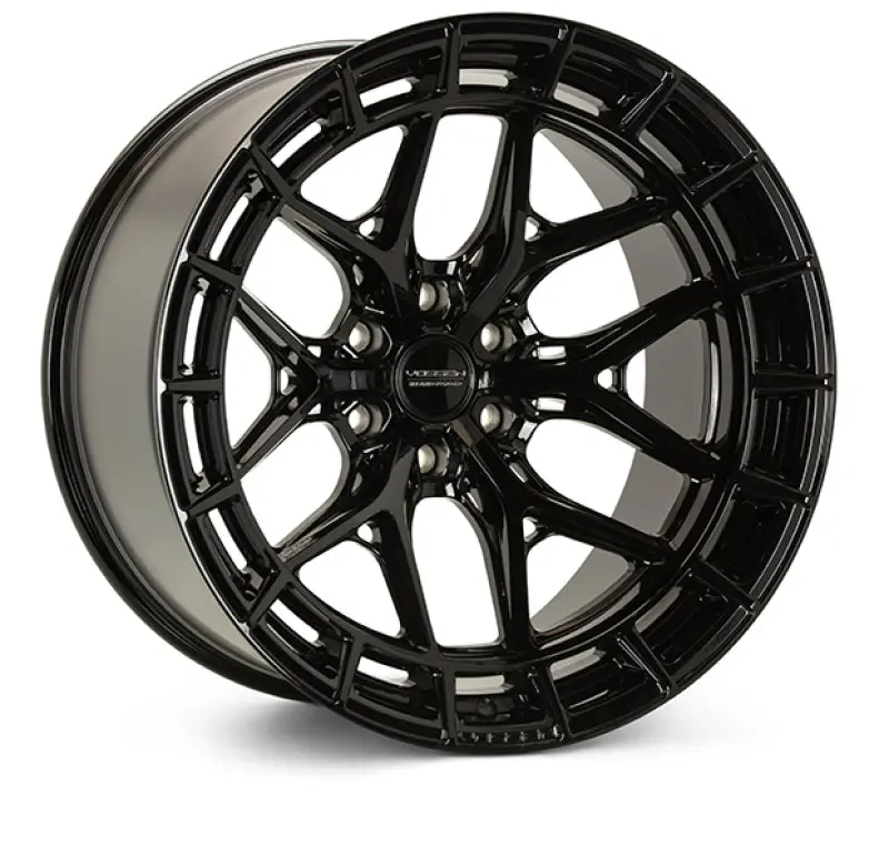 Vossen Hfx-1 22X10 / 8X165.1 / Et-18 / Super Deep / 125.1 Cb - Gloss Black Wheel 1