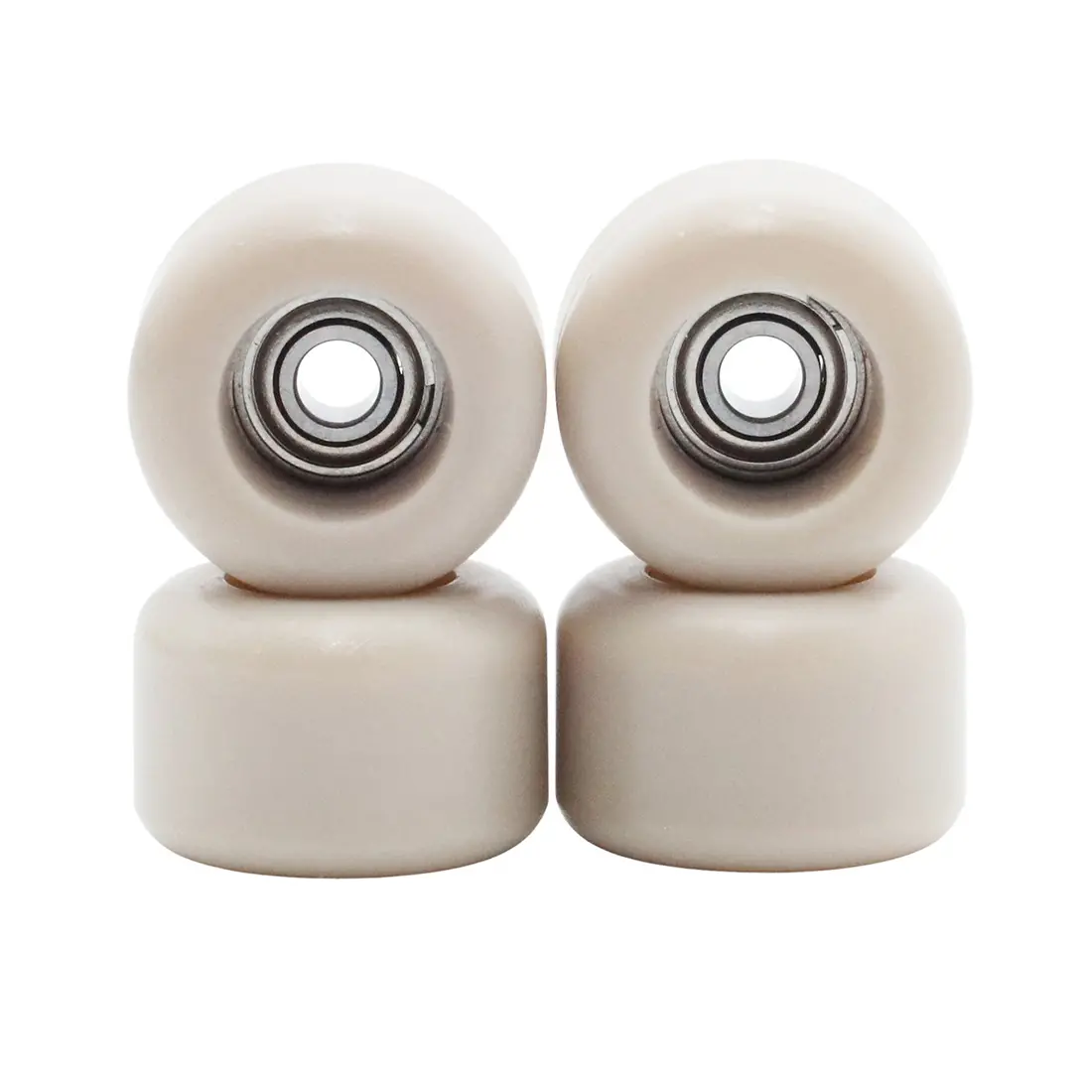 Flatface Fingerboard G4-E Bearing Wheels - Tan 1