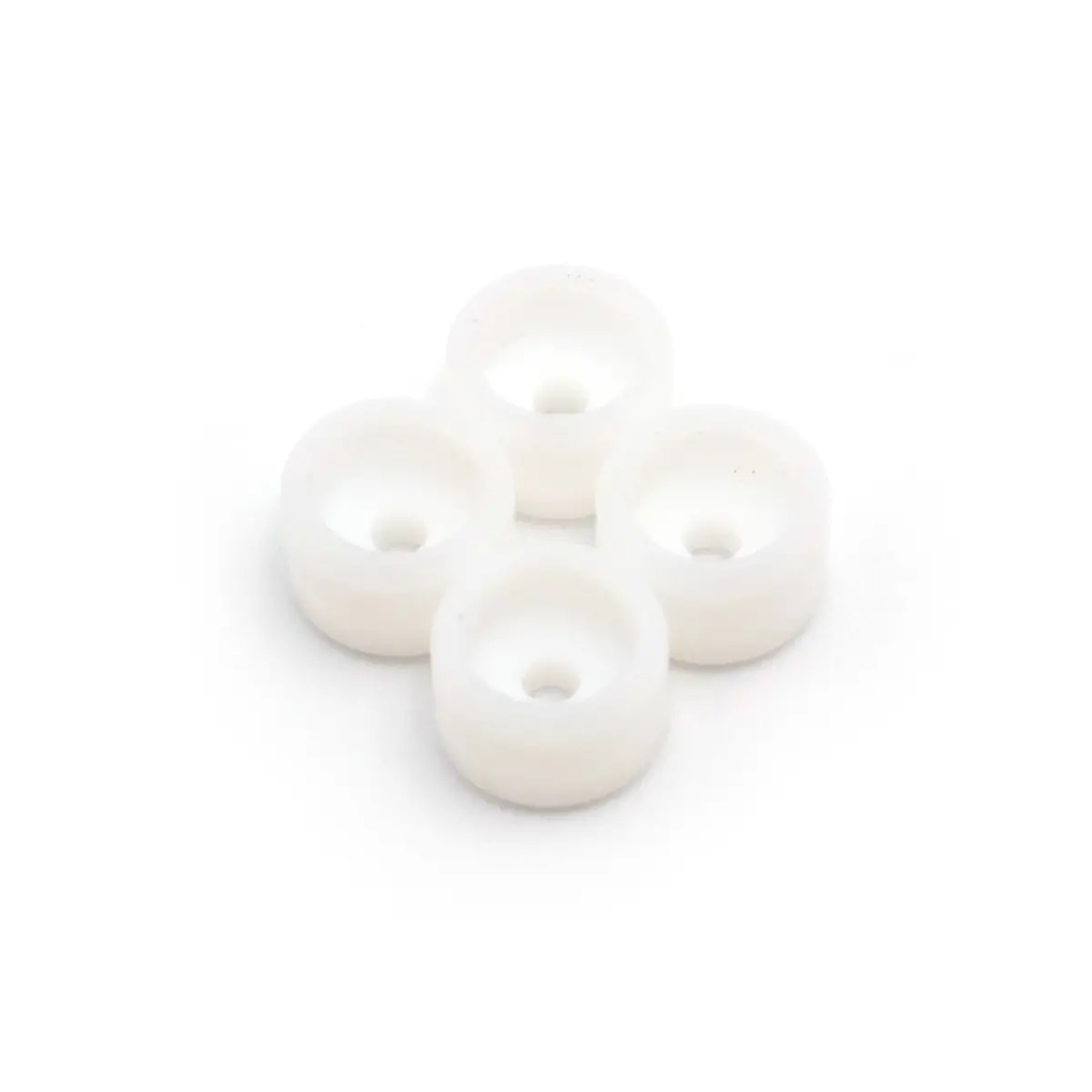 Flatface G1-T Bearingless Fingerboard Wheels - White 1