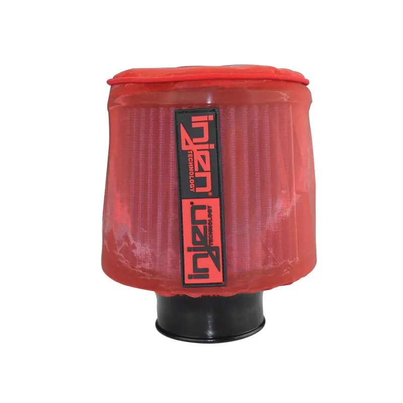 Injen Red Water Repellant Pre-Filter Fits X-1015 X-1018 6.75In Base/5In Tall/5In Top 1