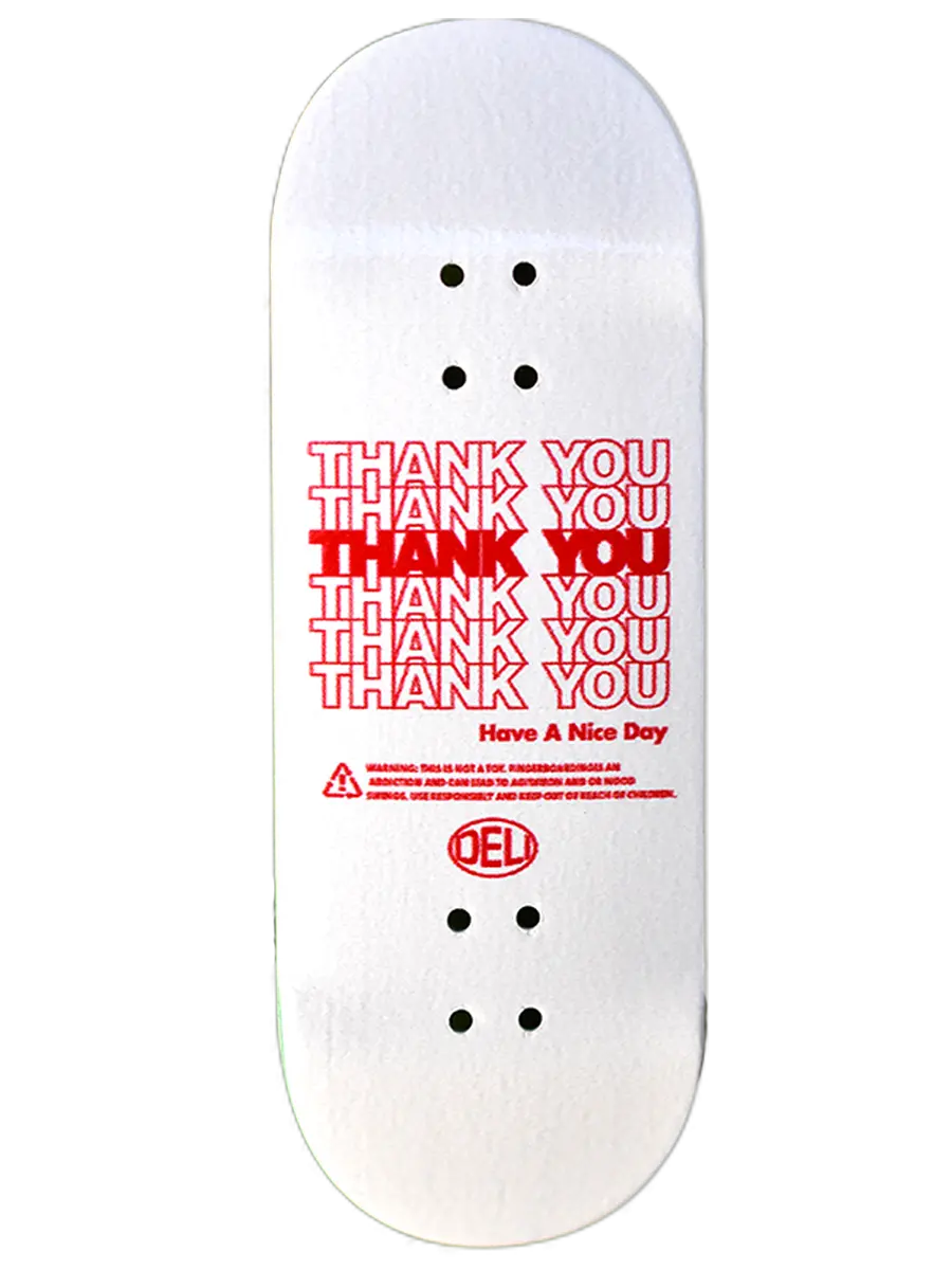 Delidecks Fingerboard Deck - Thank You 1