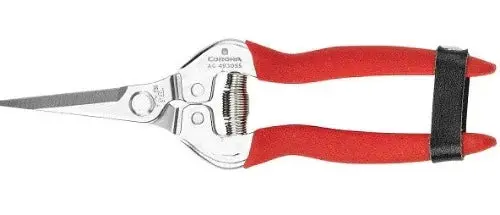 Corona Ag 4930Ss Stainless Steel Long Straight Pruning / Pruner Snip Clippers - Quantity Of 6 1