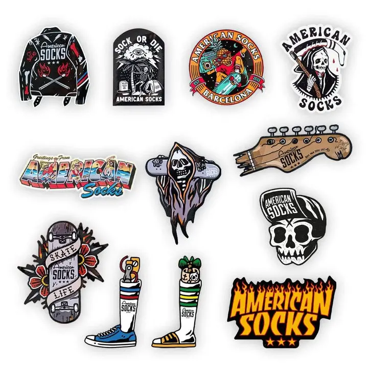 American Socks Sticker Pack 1