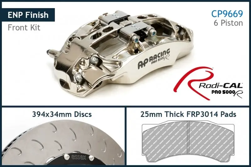 Ap Racing By Essex Radi-Cal Enp Competition Brake Kit (Front 9669/394Mm)- Porsche 992 Gt3 1