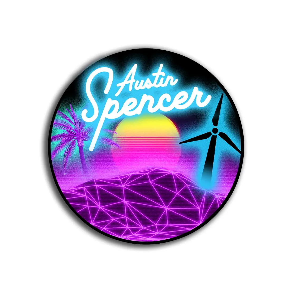 Austin Spencer Signature Sticker 1