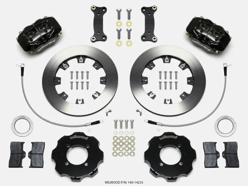 Wilwood Forged Dynalite Front Hat Kit 12.19In 2016+ Mazda Mx5 Miata W/ Lines 1